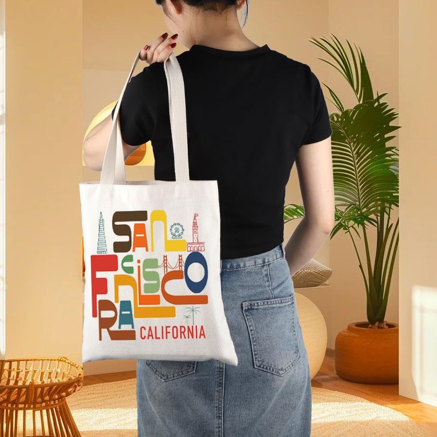 San Francisco Travel Tote Bag California San Francisco Souvenir Gift Californ…