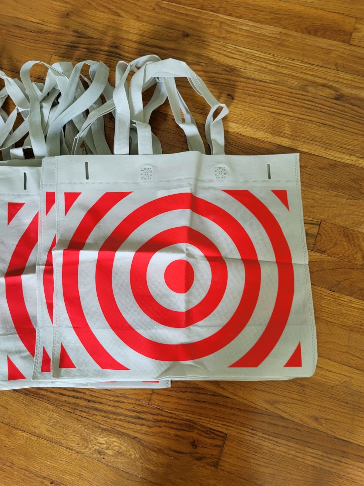 Lot Of 10 Target Reusable Shopping Grocery Bags Totes Recycle Bag