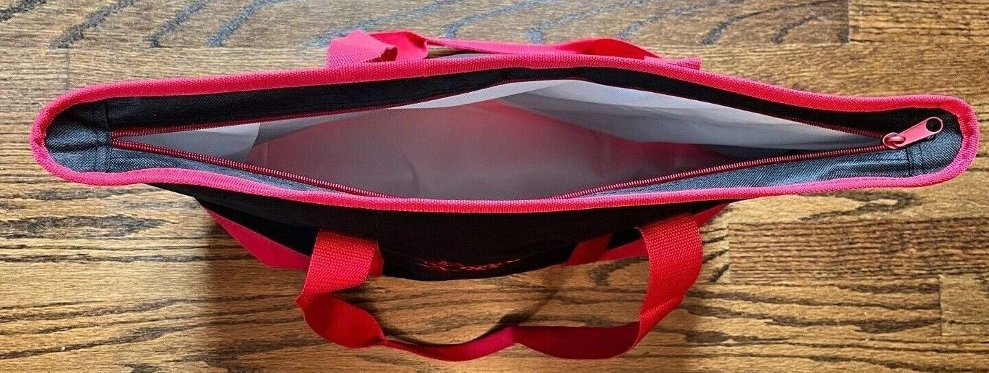 Trader Joe’s Black/Red Reusable Insulated Grocery Bag Extra Large 7 Gallons NWT