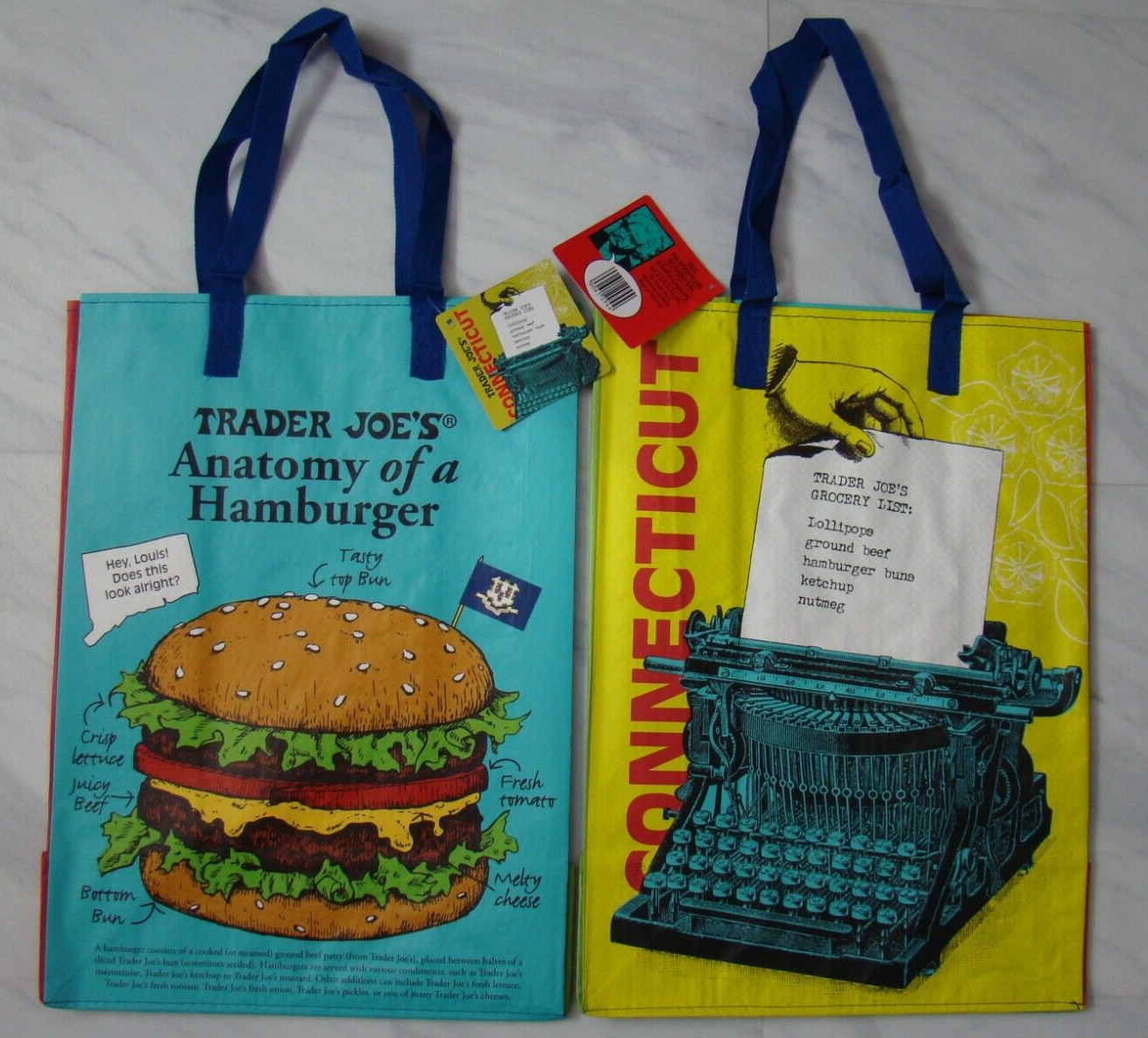 New Trader Joe’s Connecticut Reusable Mystery Bag Shopping Grocery