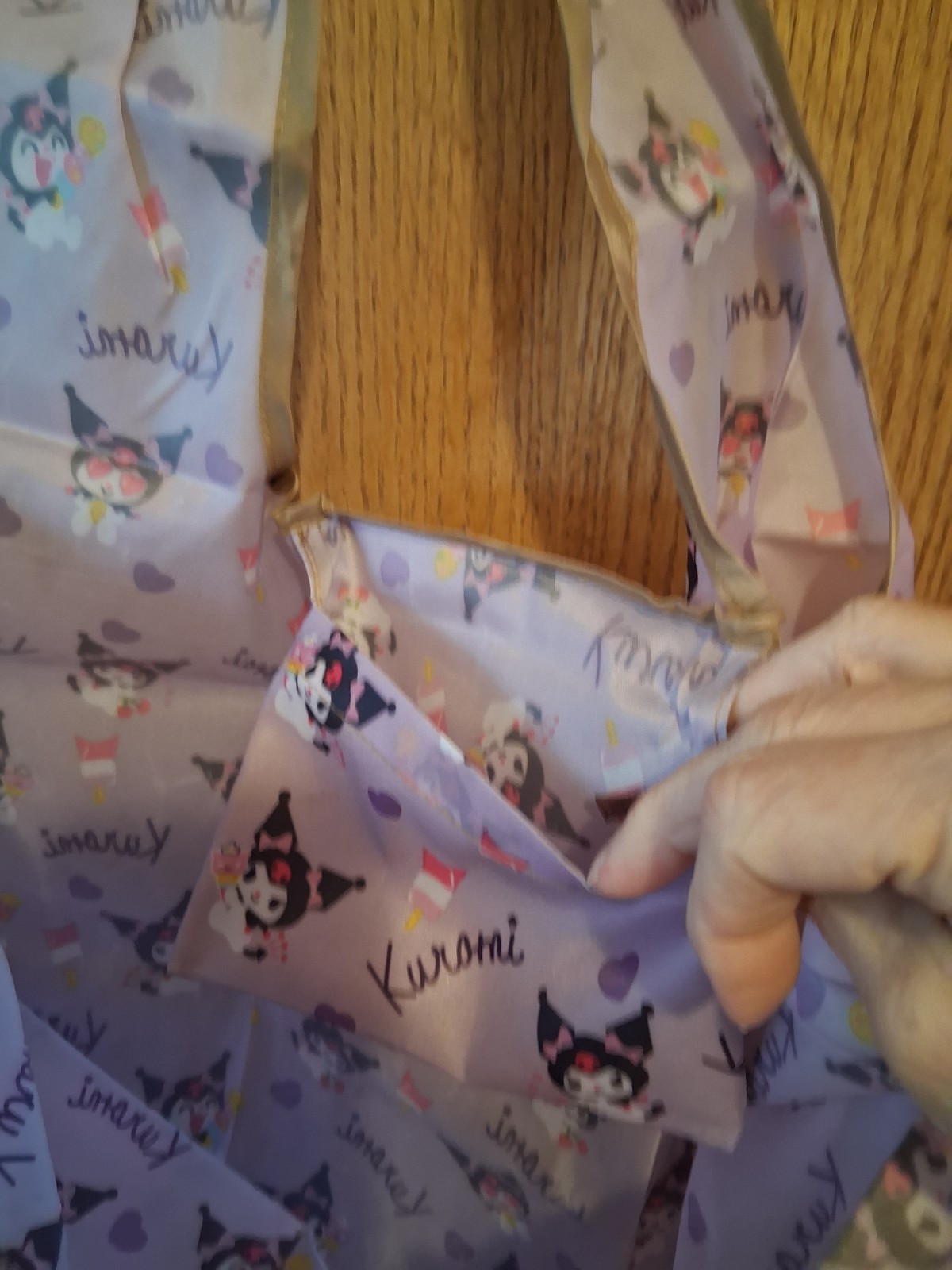 3 Reusable Grocery Bags Shopping Bags HK SANRIO Foldable My Melody Kuromi New