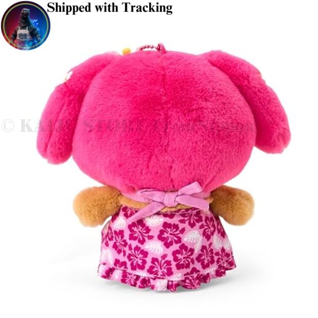 Sanrio Mascot Holder &quotTokonatsu Vacation&quot My Melody Polyester and Steel