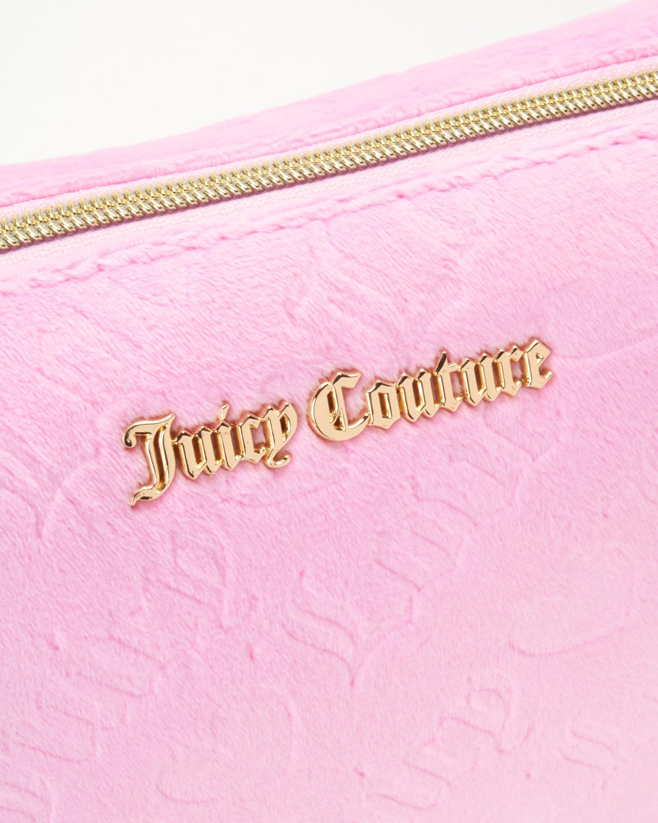 Juicy Couture Pink Makeup Bag Cosmetics Organizer Travel One Size,