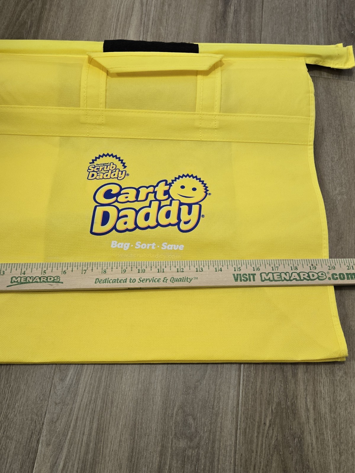 Scrub Daddy Cart Daddy ReusableYellow 20″length 20″ Width Grocery Bag