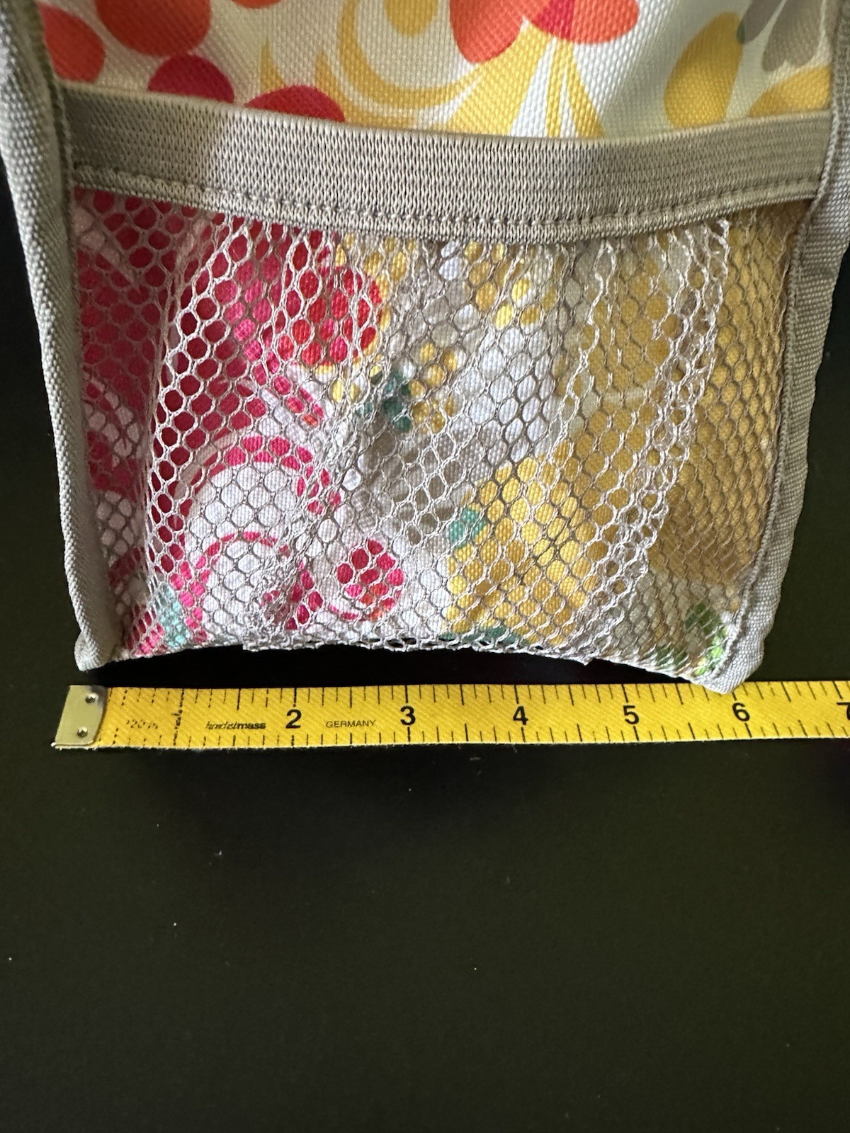 Thirty-One Keep It Island Damask Caddy Tote Bag 13” Colorful Floral Beach Pool
