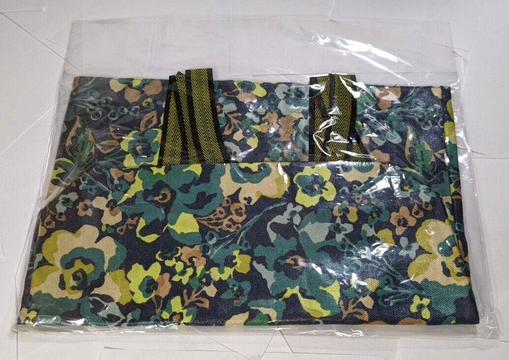 Kravitz Krabag Cotton Eco Tote Shopping Shoulder Hand Bag 14x14in Japan KB1-251