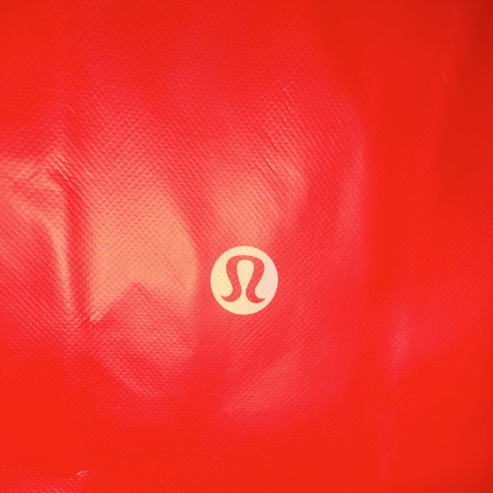 Lululemon Reusable Shopping Tote Bag – Red Solid/Plain Reusable Shopping Bag
