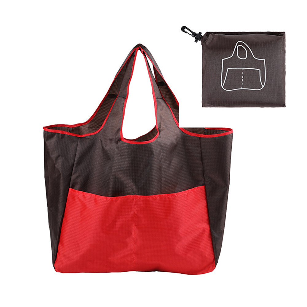 New Big Folding Shopping Bag Large Capacity Portable Reusable Waterproof Grocery
