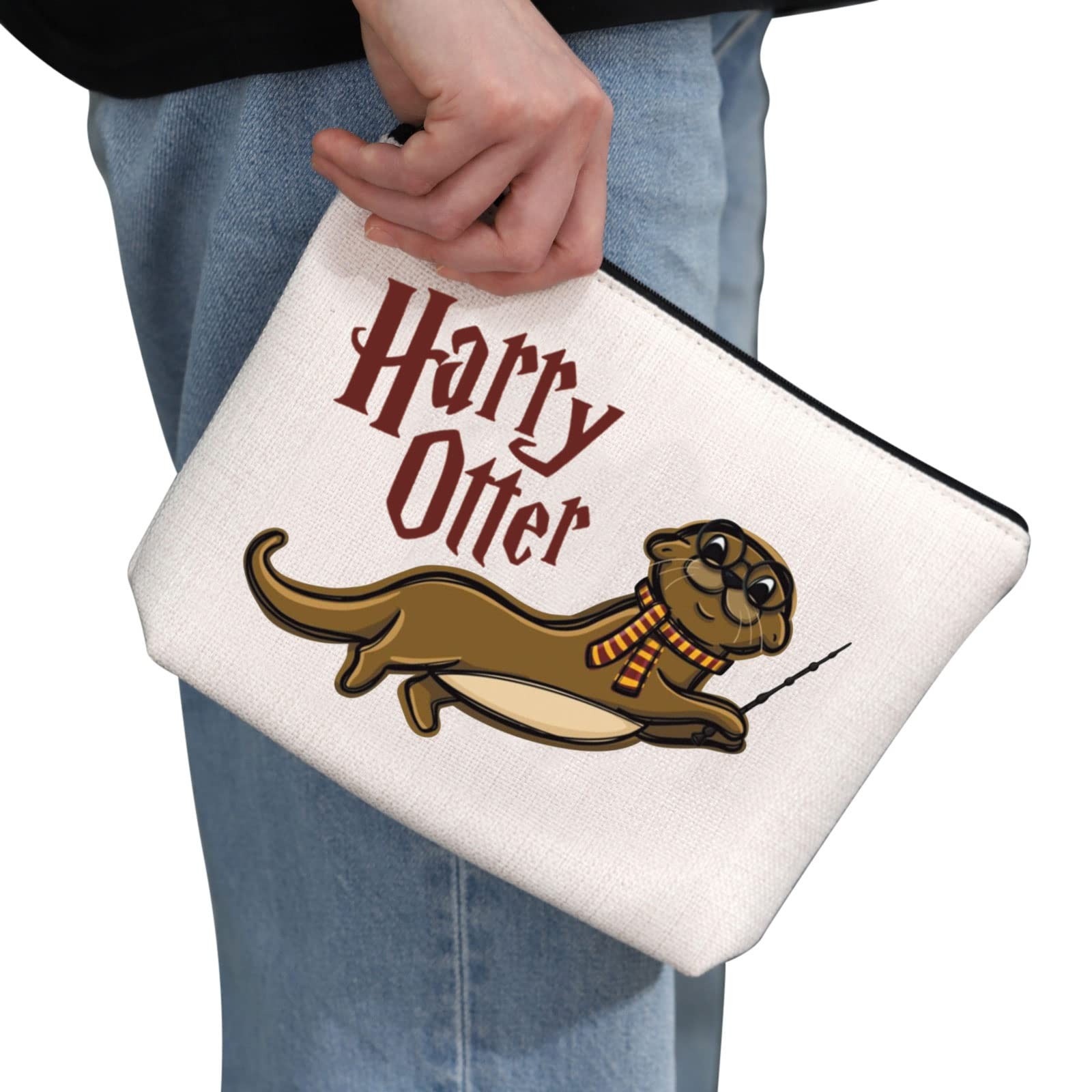 G2TUP Harry Otter Makeup Bag – Sea Animal Lovers White