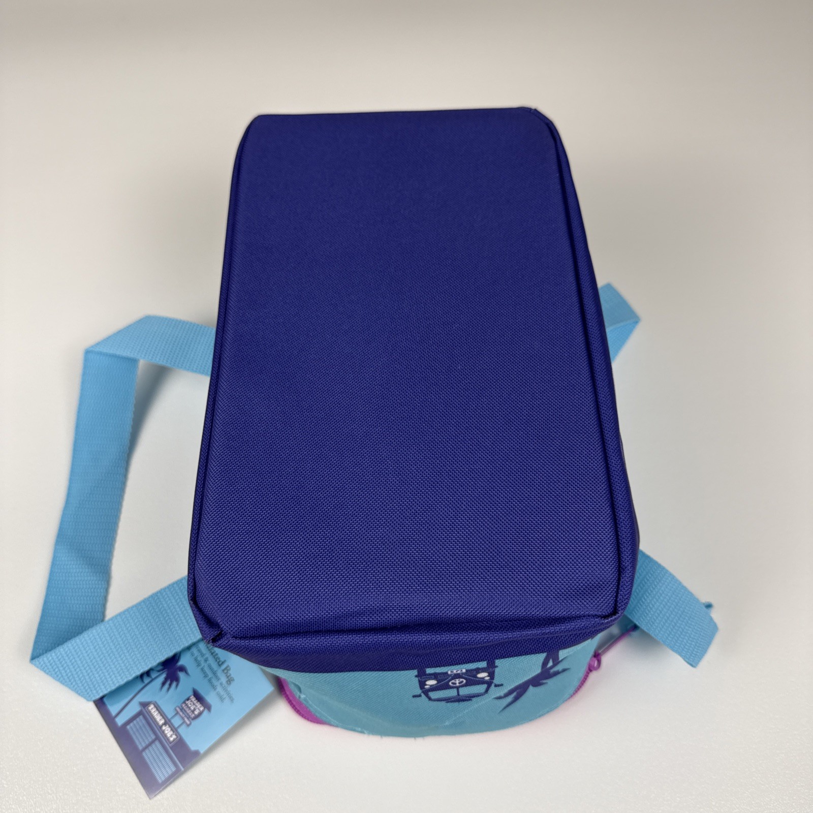 Trader Joe’s MINI Tote Bag Insulated New Summer 2026-Ice Blue/Purple/Pink