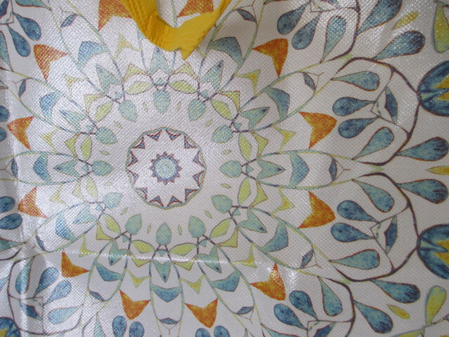 Brand NEW Reusable Tote Bag Multicolor Flowered From St Joseph’s Indian School