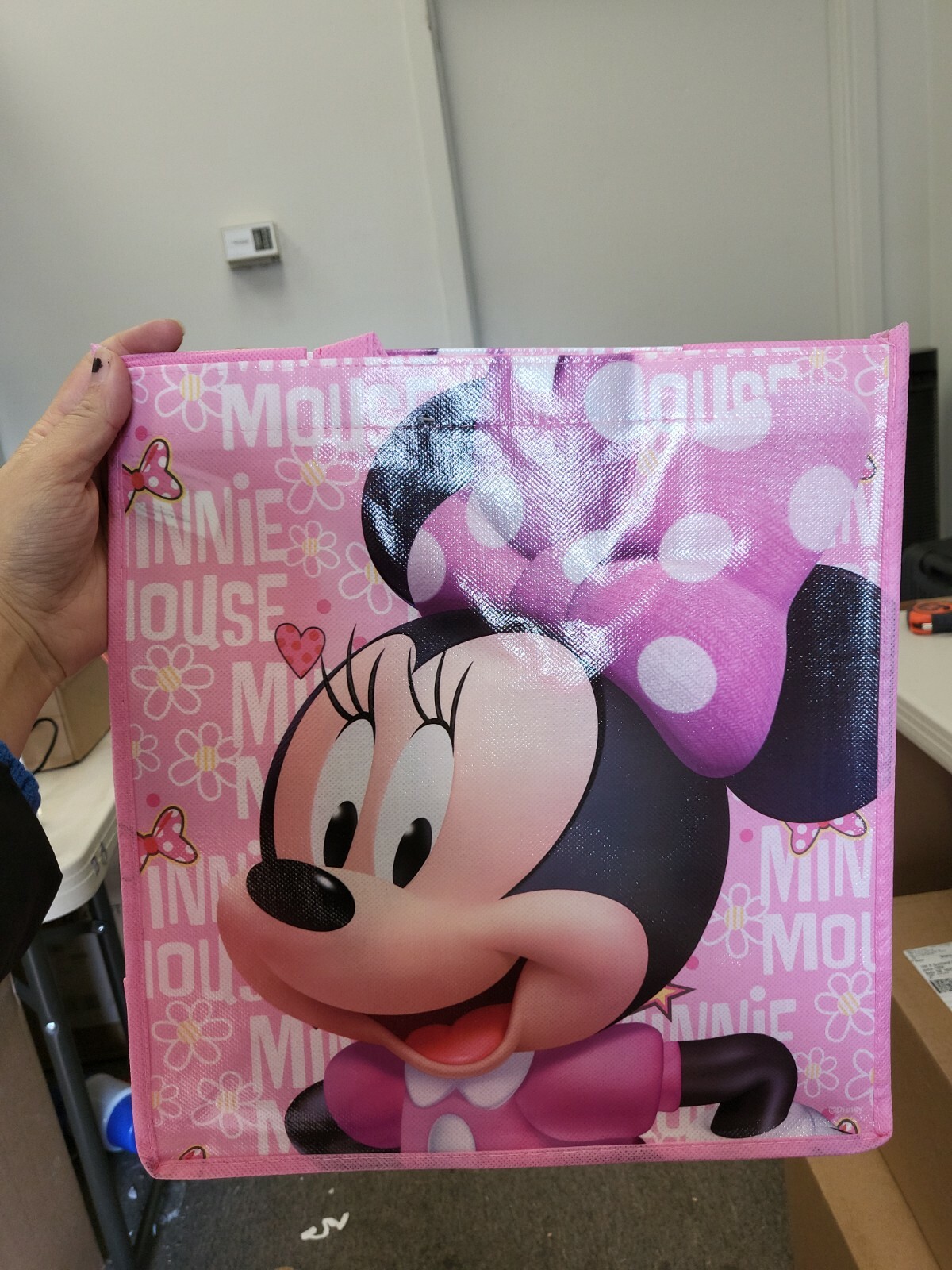 Disney MINIMOUSE Reusable Tote Bag gift bag Multipurpose NWT