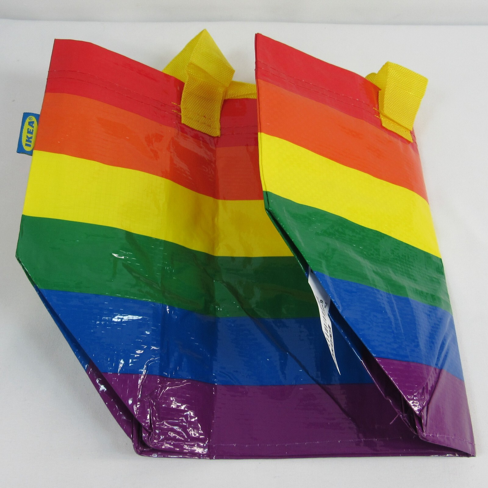 Ikea Storstomma Rainbow Bag Medium Tote Reusable ECO Grocery Laundry Storage Bag