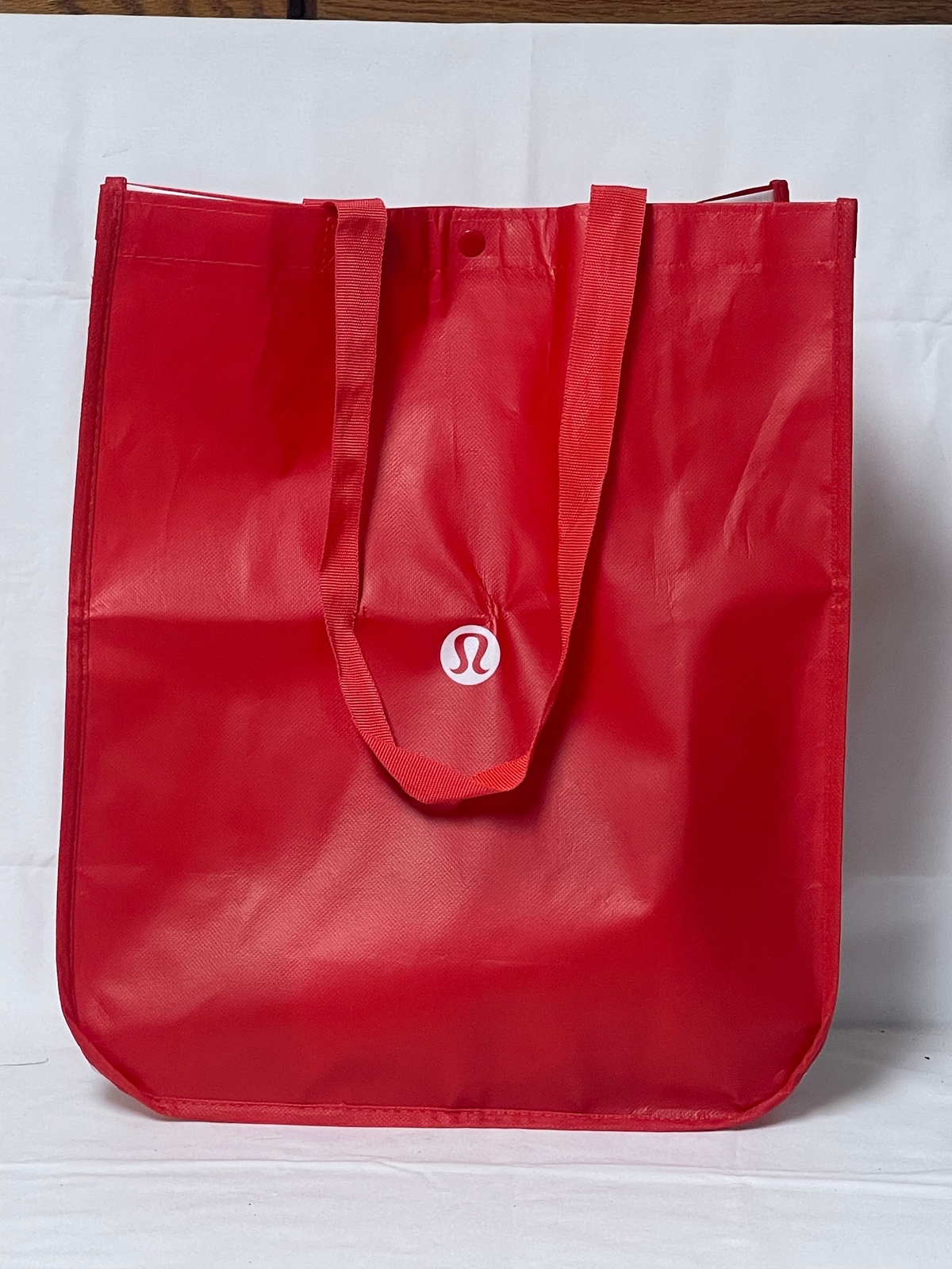 Lululemon Reusable Shopping Large Tote Bag w/ Nylon Handle – Red – New