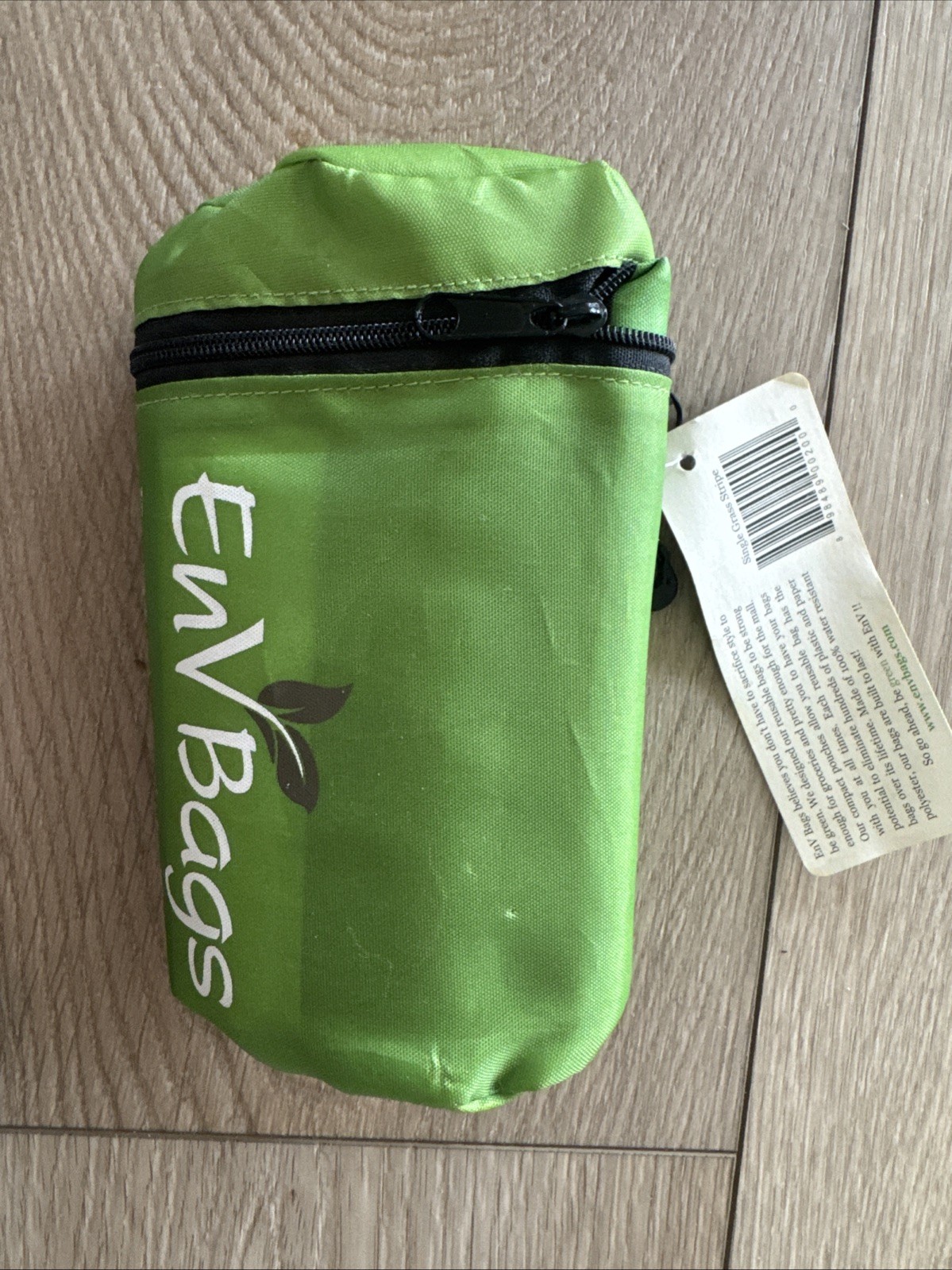 NEW EnV BAG Eco-Chic Grocery Shopping Reusable Green Single Fern Grove
