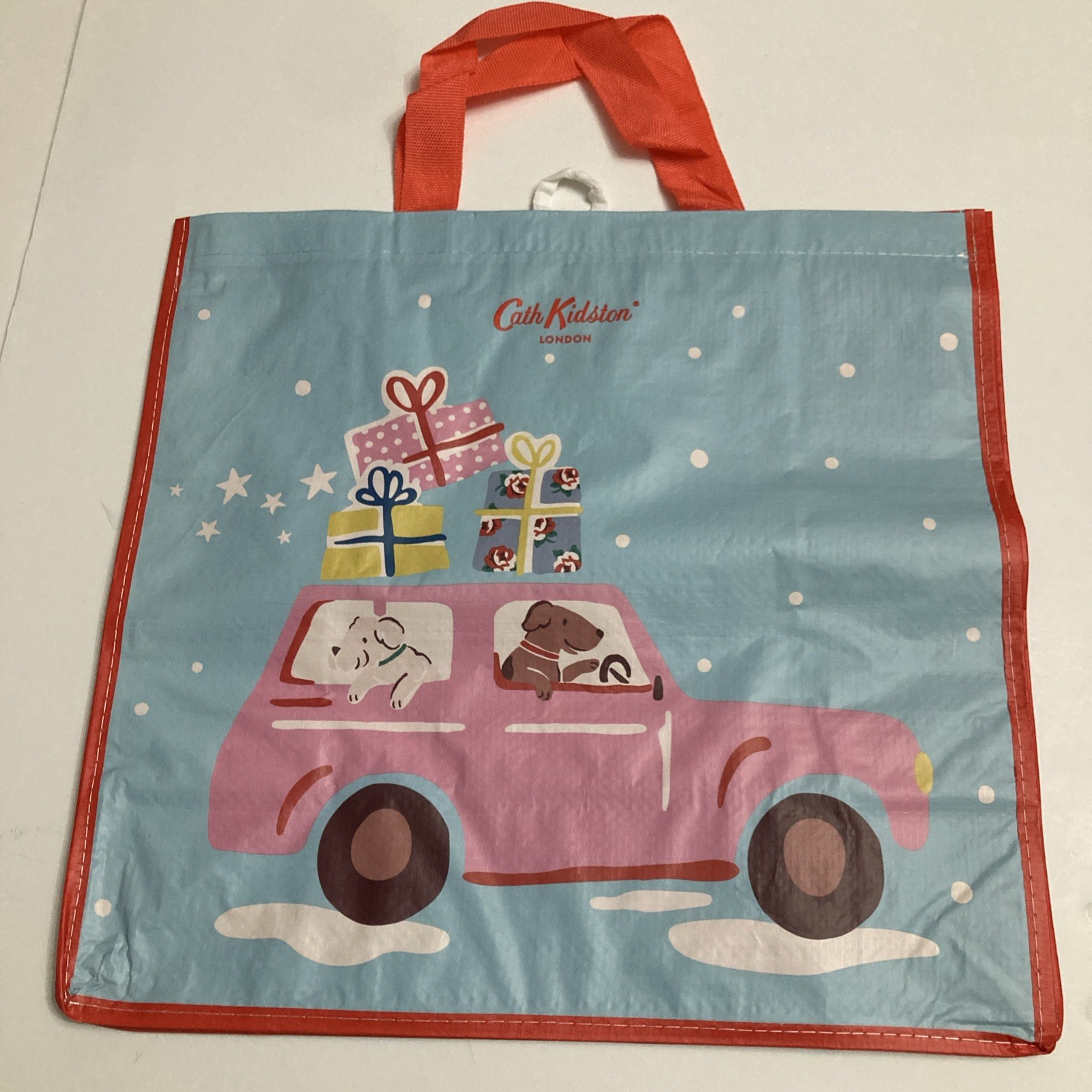 Tesco Cath Kidston Dogs Car Bag Tote London Flower Presents Dot Holiday 2025