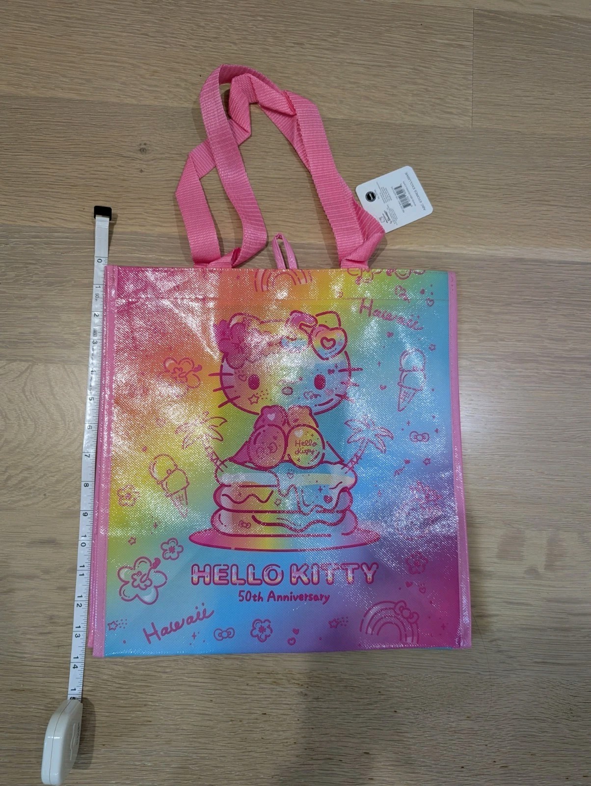 HAWAII Hello Kitty 50th Anniversary Limited Edition REUSABLE SHOPPING BAG TOTE