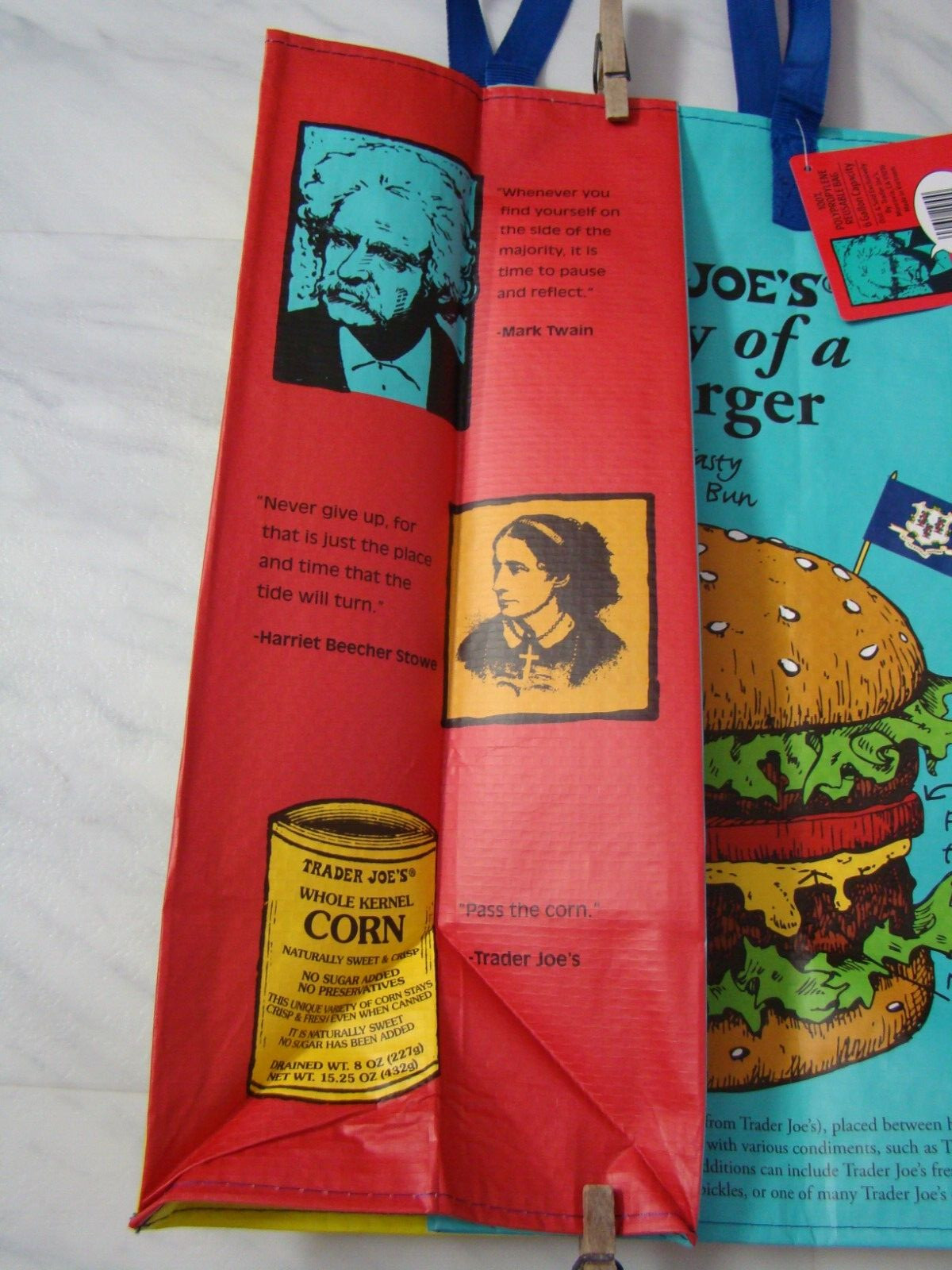 New Trader Joe’s Connecticut Reusable Mystery Bag Shopping Grocery