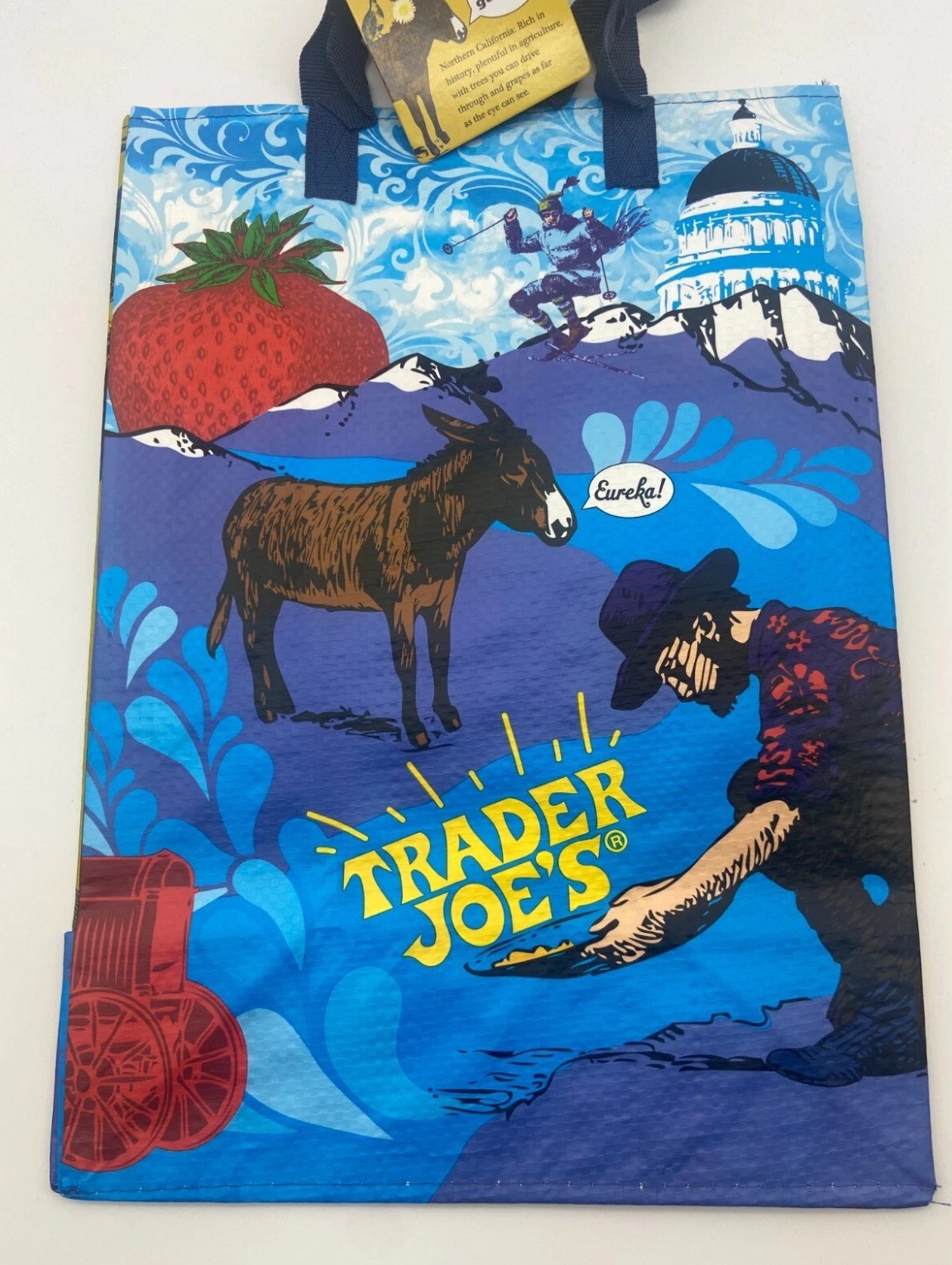 NEW Trader Joe’s SAN FRANCISCO (NOR CAL) Reusable Shopping Bag QUICK SHIP
