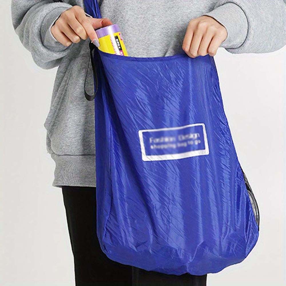 Durable Foldable Versatile Stylish Modern Roomy Disc-Shaped Storage Shopping Bag