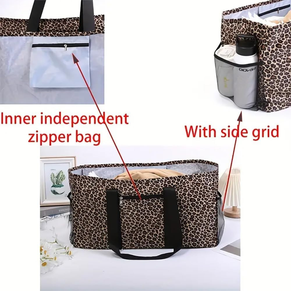 Extra Large Utility Tote Bag – Reusable Shopping Bag for Travel