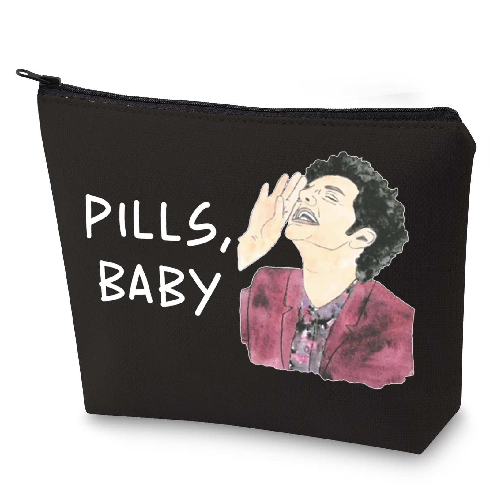 G2TUP John Raffio Travel Cosmetic Bag Leslie & Tom Fans Gift Pills Baby BL MG