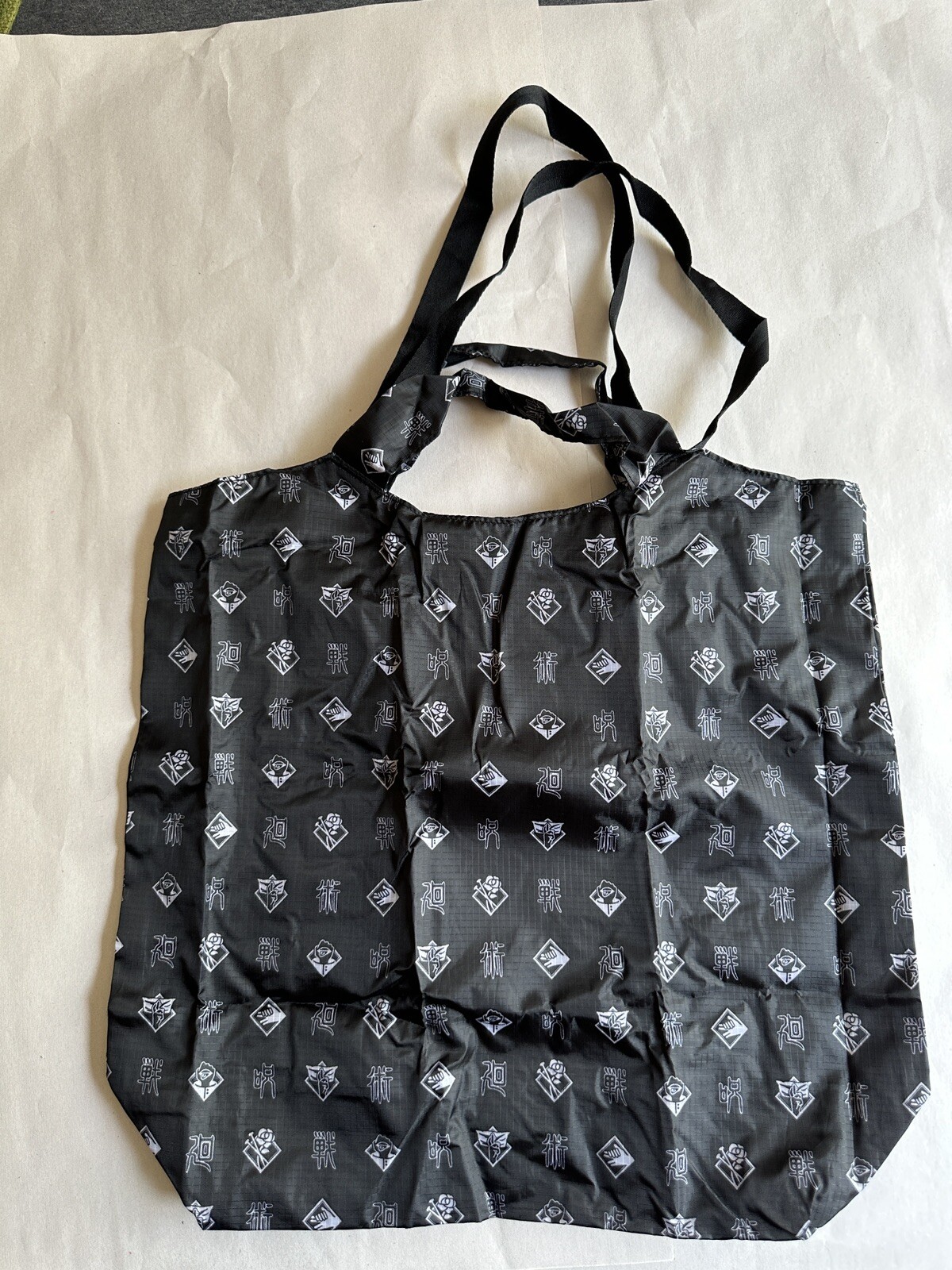 Jujutsu Kaisen Uniqlo Reusable Bag Black