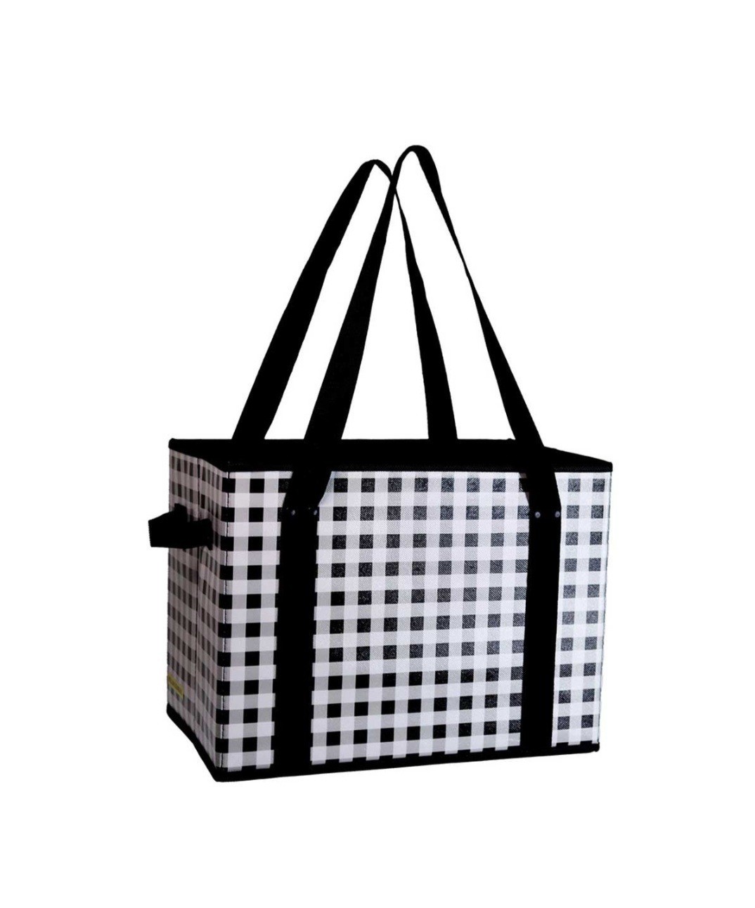True Living Collapsible Box Tote Reusable Folds Flat NEW