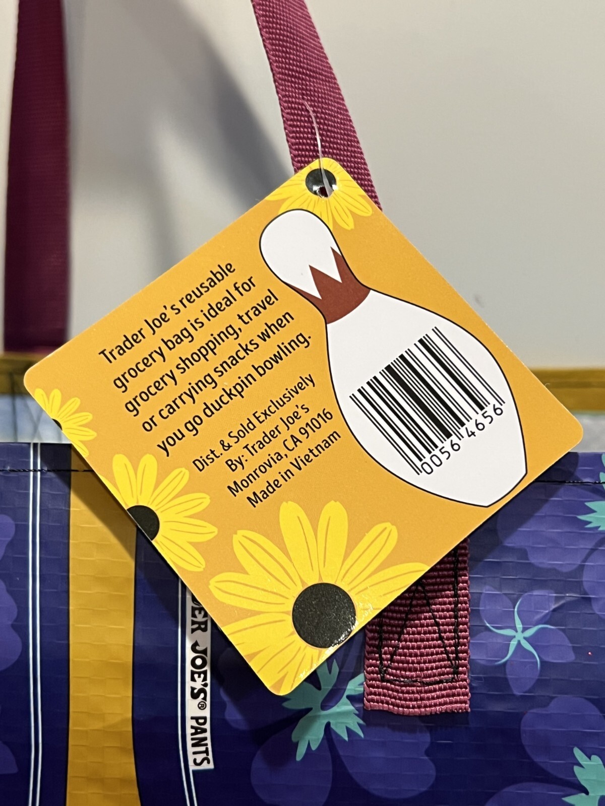 Trader Joe’s MARYLAND Regional Reusable Shopping Tote Bag – Collect ’em All!
