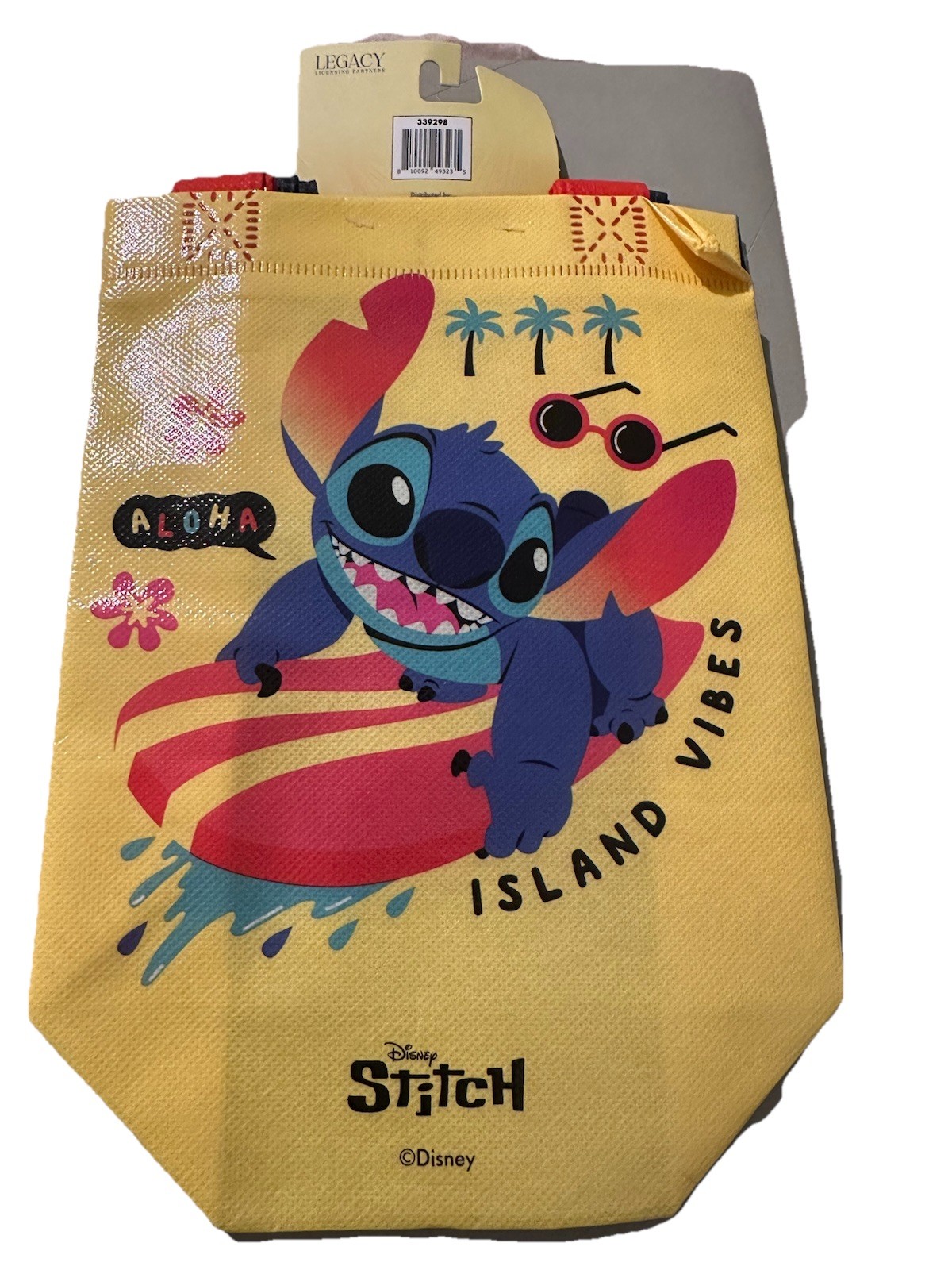 2 Pack Stitch 7x8x3.5 Inch Bags Kids Character Party W/Handles