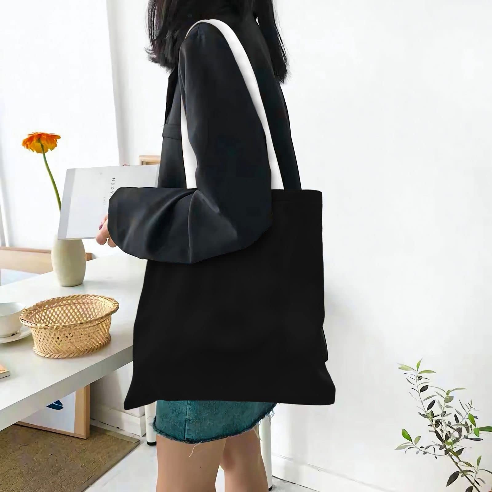 Custom Totes For Women Personalized Tote Add Your Photo Logo Text Custom Gift…