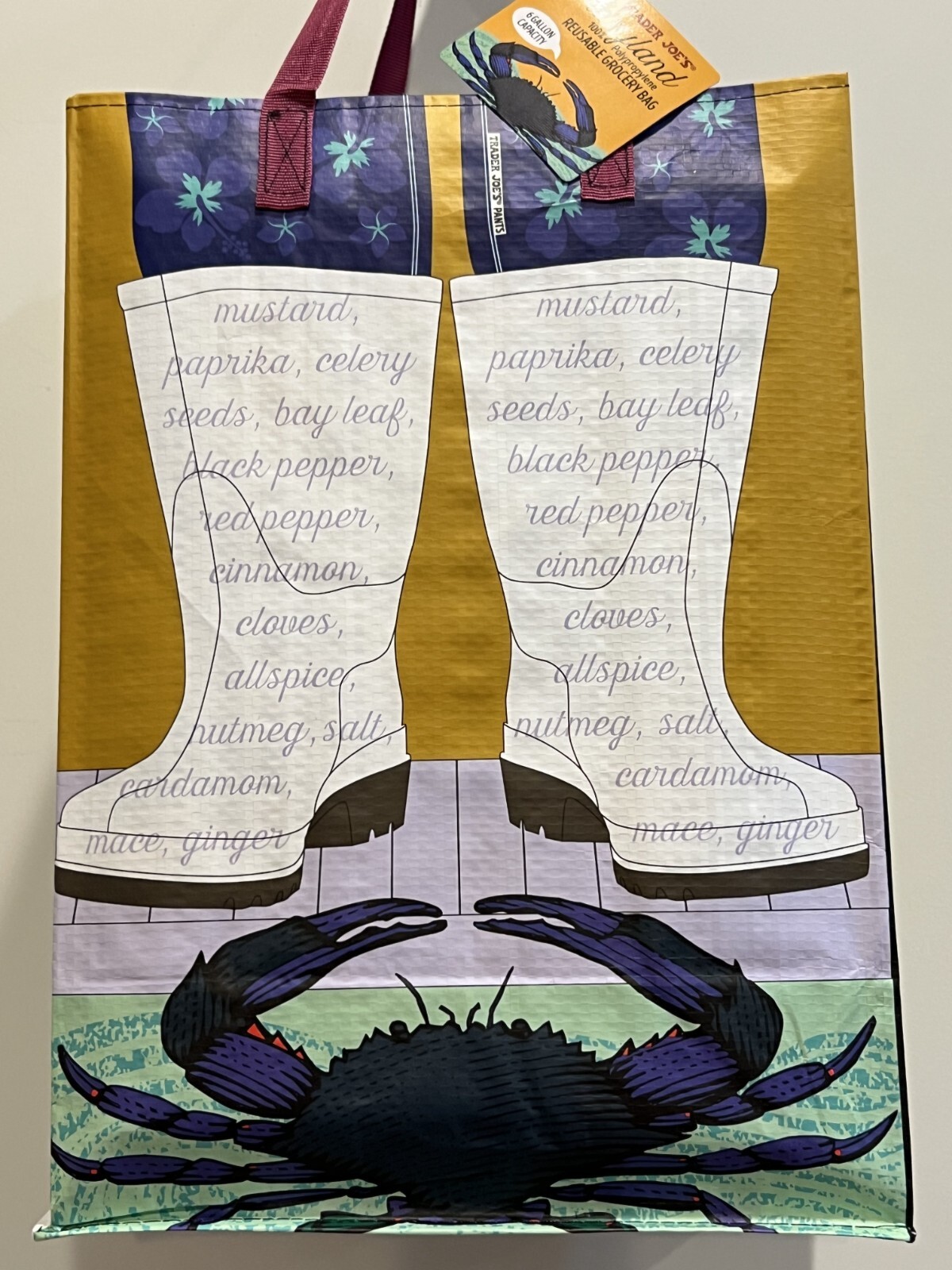 Trader Joe’s MARYLAND Regional Reusable Shopping Tote Bag – Collect ’em All!