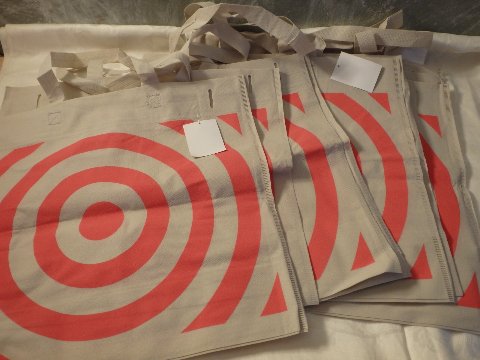 10 Reusable Target Shopping Bag, Washable, Weight up to 22 pounds NWT Free Ship