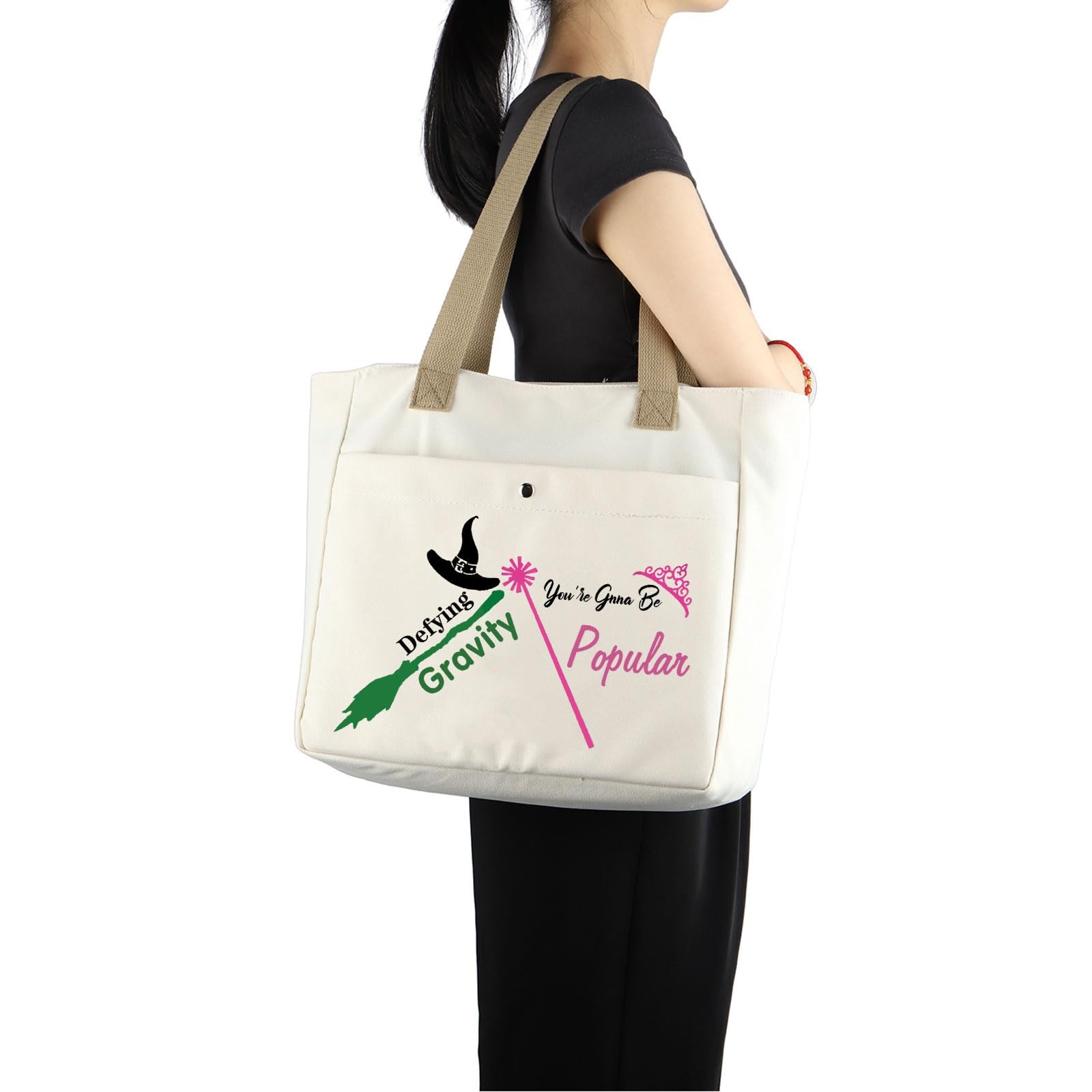 Witchy Tote Bag Wiccans Inspired Gift Witchcraft Gift You’re Gonna Be Popular…