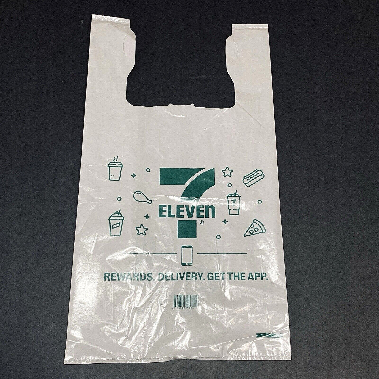 Plastic Bag Sack Convenience Store Snacks 7 Eleven Ad Recycled Plastic Shop k