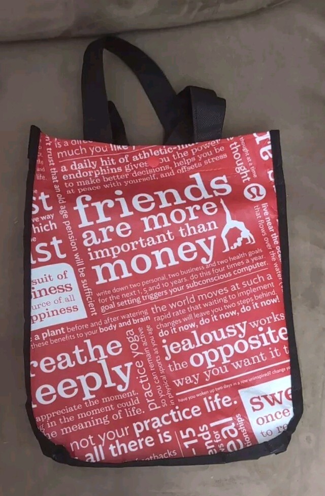 One Large And Two Small Lululemon Bags