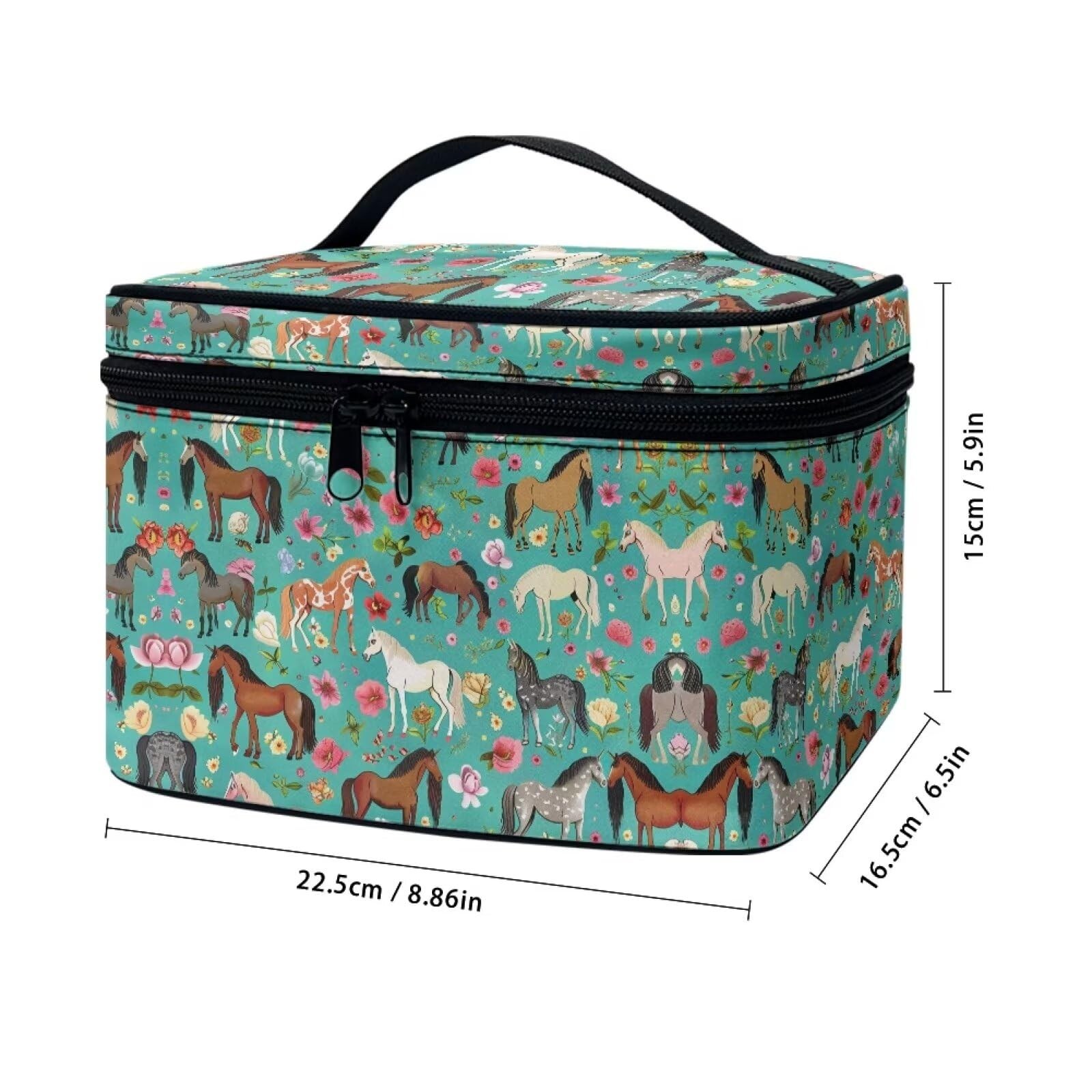 Flashideas Green Shredded Horse Cosmetic one size, 1