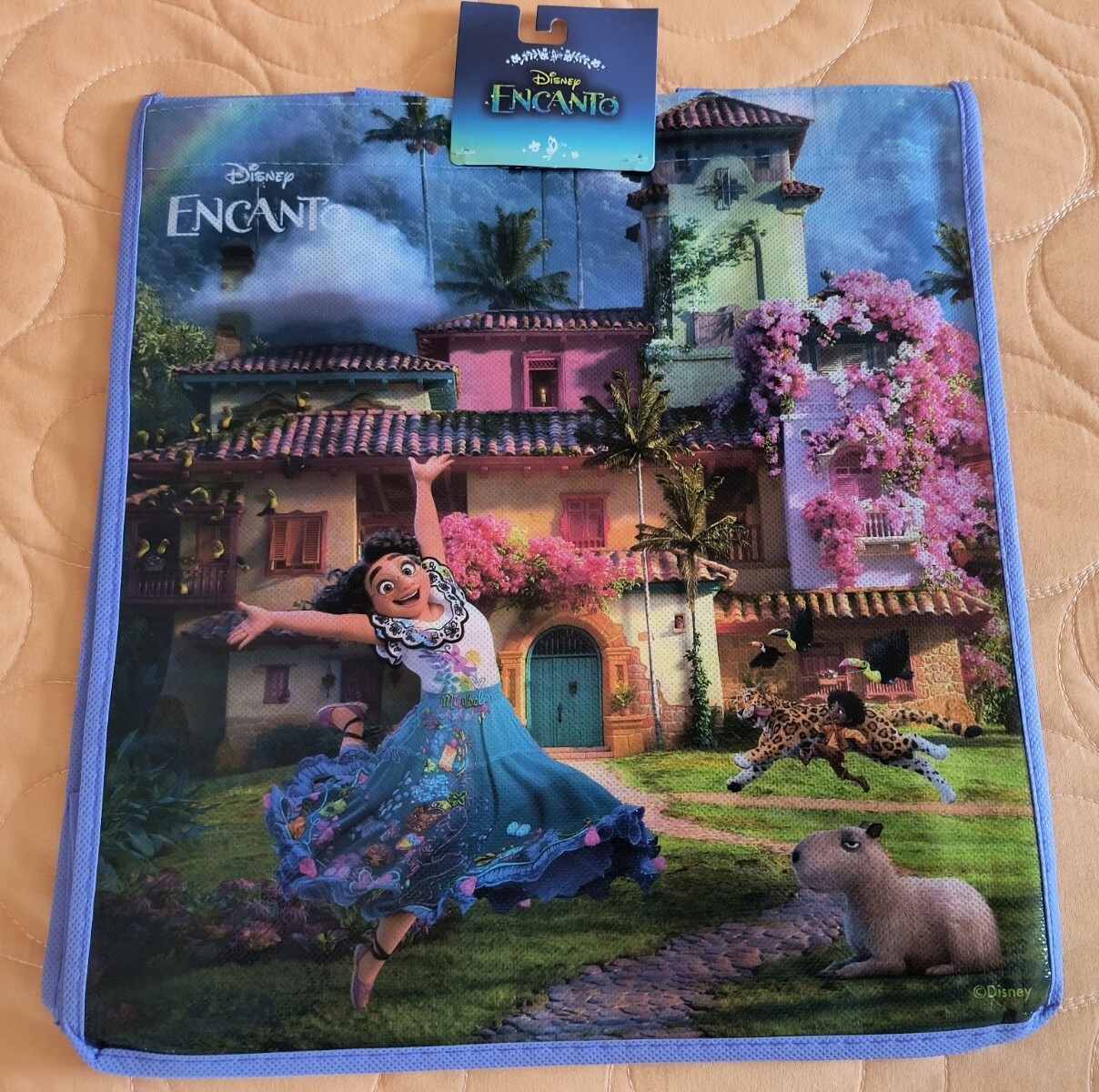 Disney Encanto Mirabel Reusable Eco Purple Colorful Gift/Shopping Bag 🆕🆓ship!