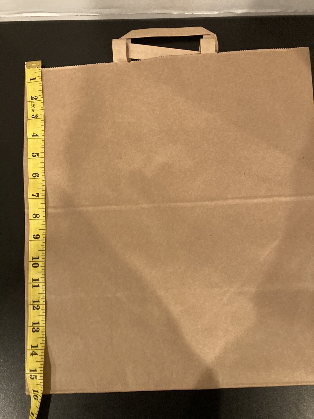 Brown Paper Bags With Handles 11 X 11 X 6 (250 CT)