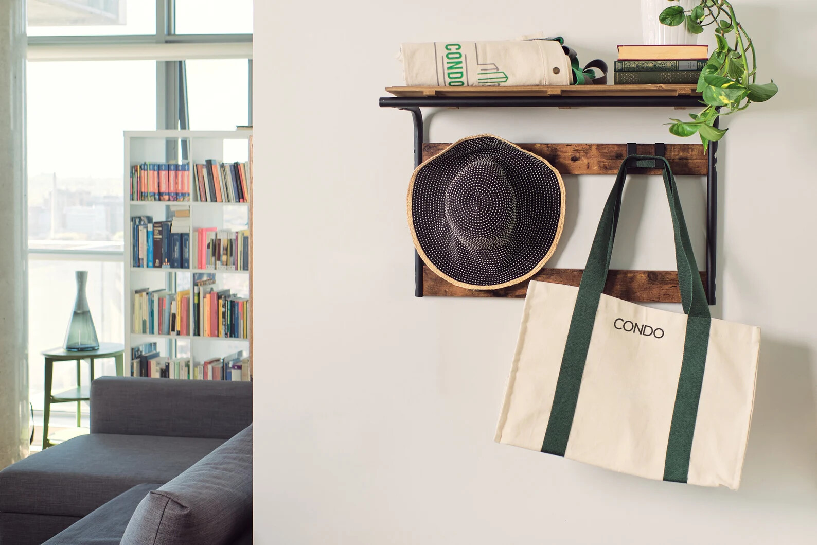 Huge Canvas Tote Bag | 20oz Organic Canvas | 60L Capacity