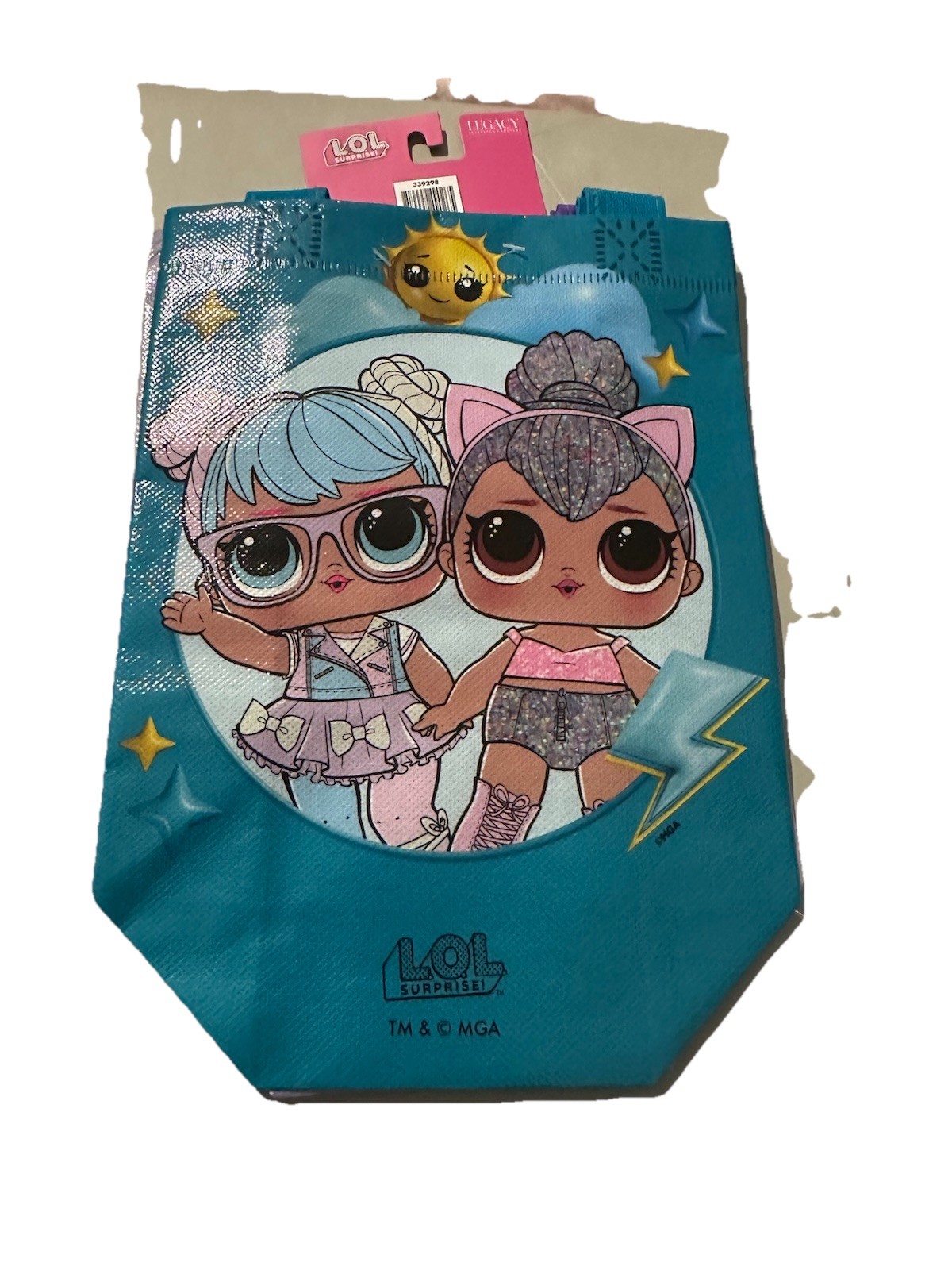 2 Pack Lol Surprise 7x8x3.5 Inch Bags Kids Character Party W/Handles