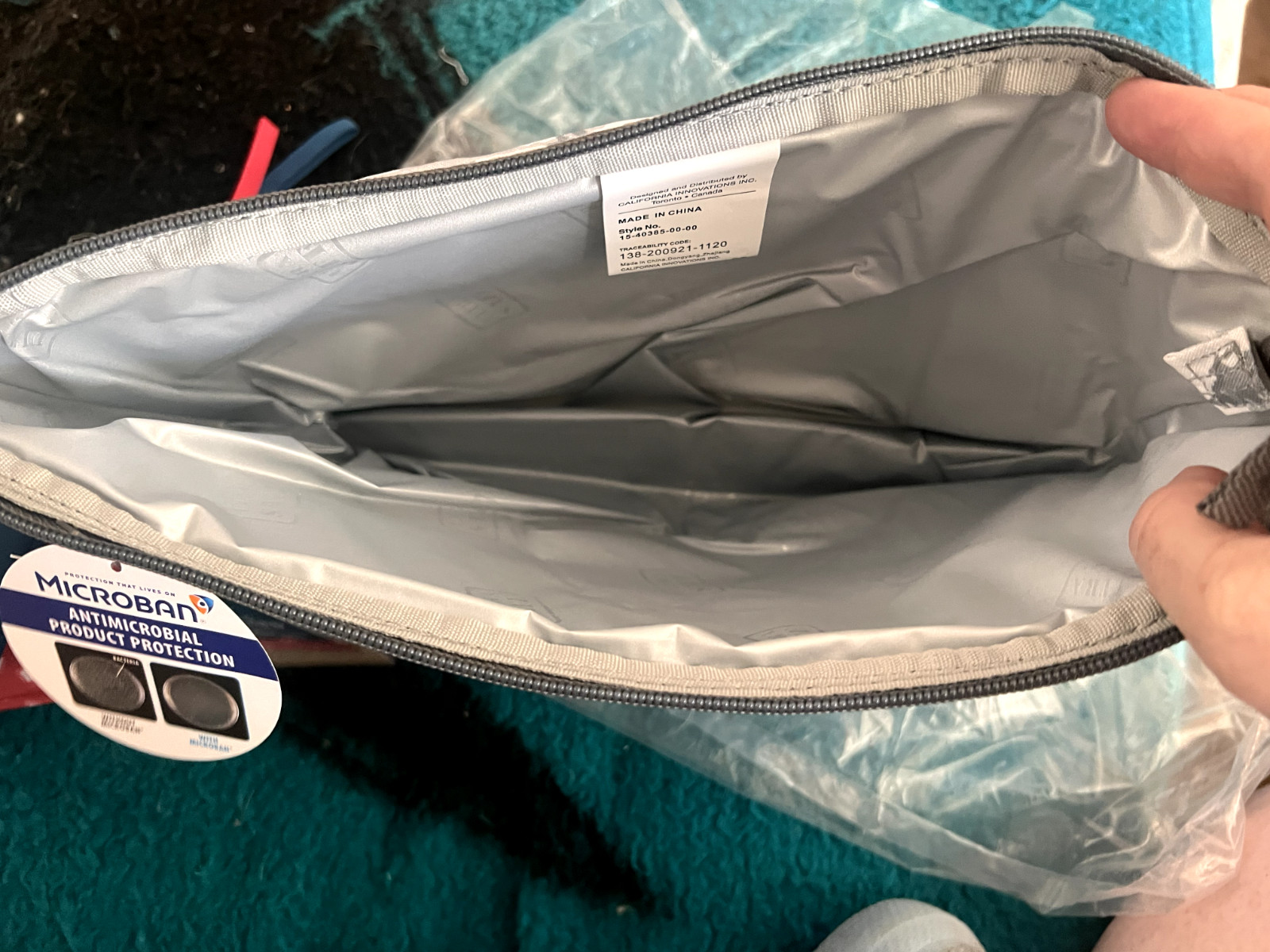 California Innovations Set of 3 Insulated Pouches – Microban Protection – NWT