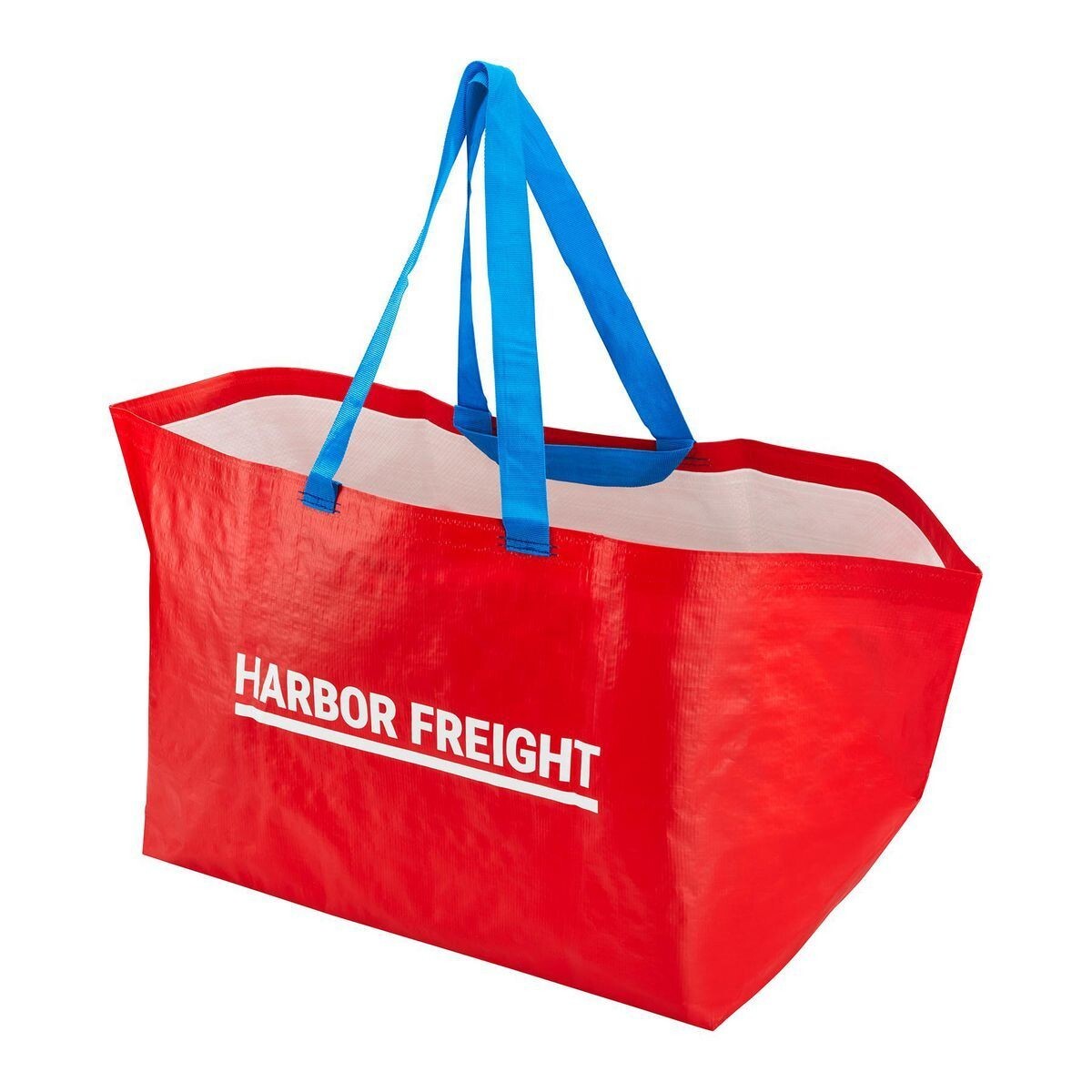 new 4 pcs Harbor Freight Bag LARGE, Red 21 ¾x14 ½x13 ¾ “/19 gallon, 55 lb