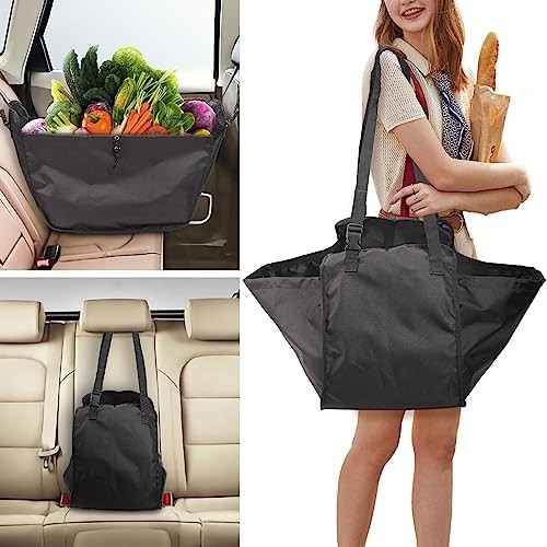 Car Seat Organizer – Large Capacity Passenger Seat Storage Travel Bag,