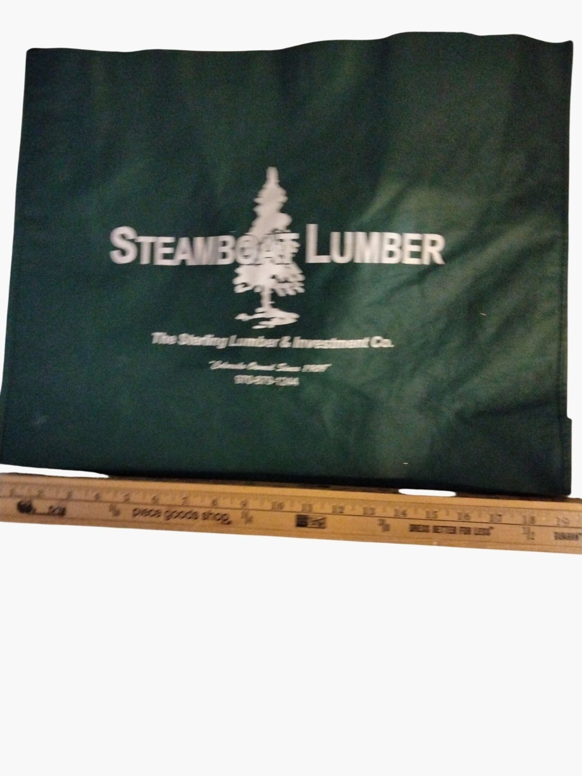 Steamboat Springs Reusable Tote Bag Green Eco Friendly Shopping Carry All