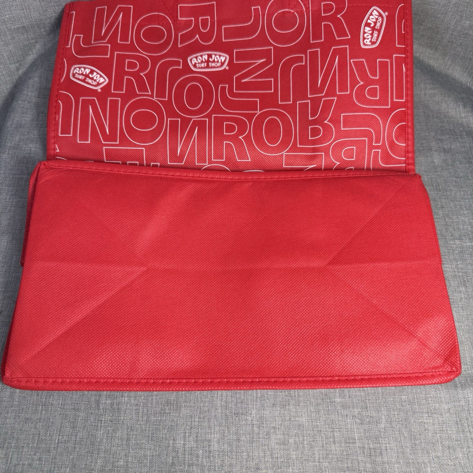 Ron Jon Surf Shop Reusable Shopping Bag Red Letters Reduce Reuse Recycle Tote