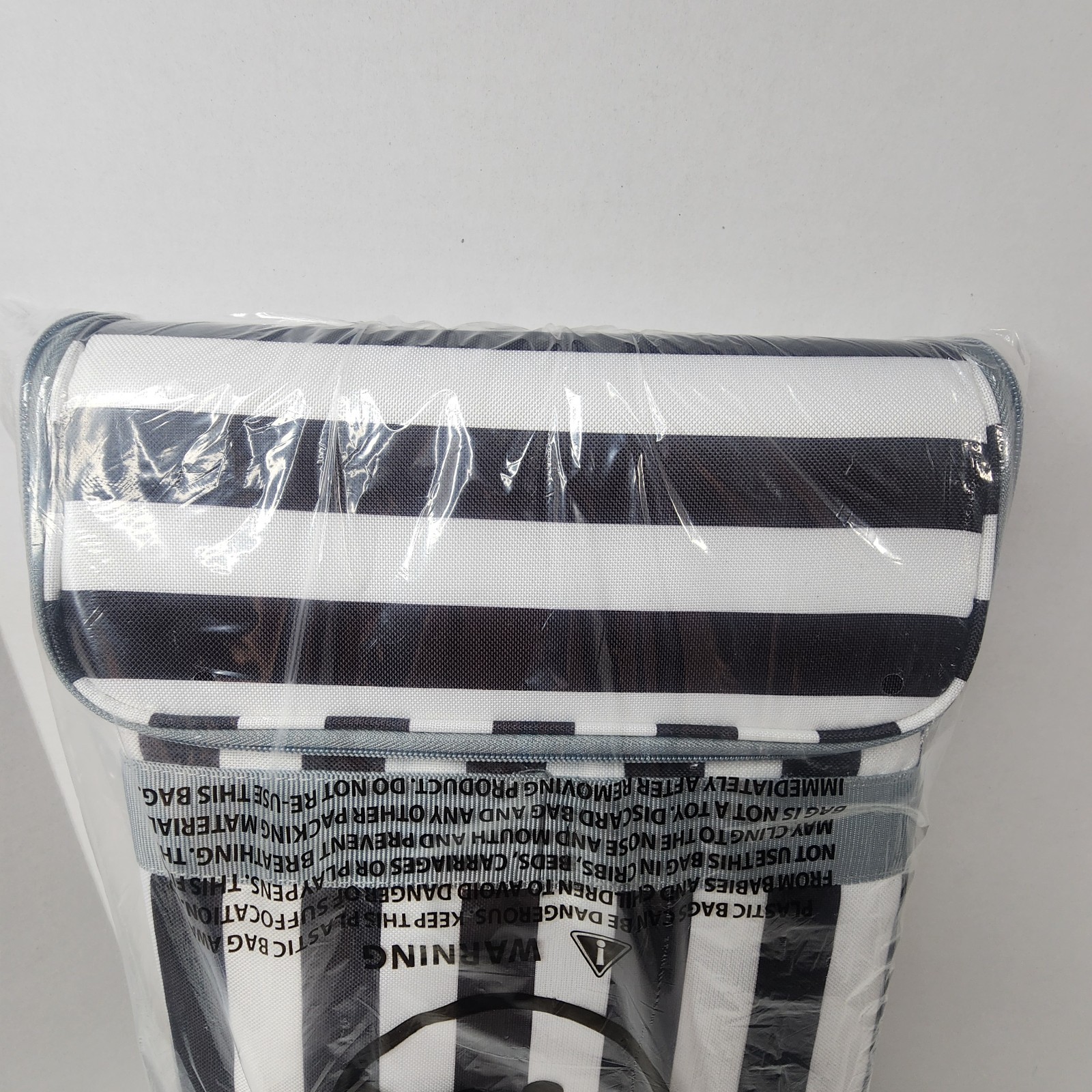 California Innovations Thermal Carrier Tote Bags 1 Large 1 Small Black Stripe