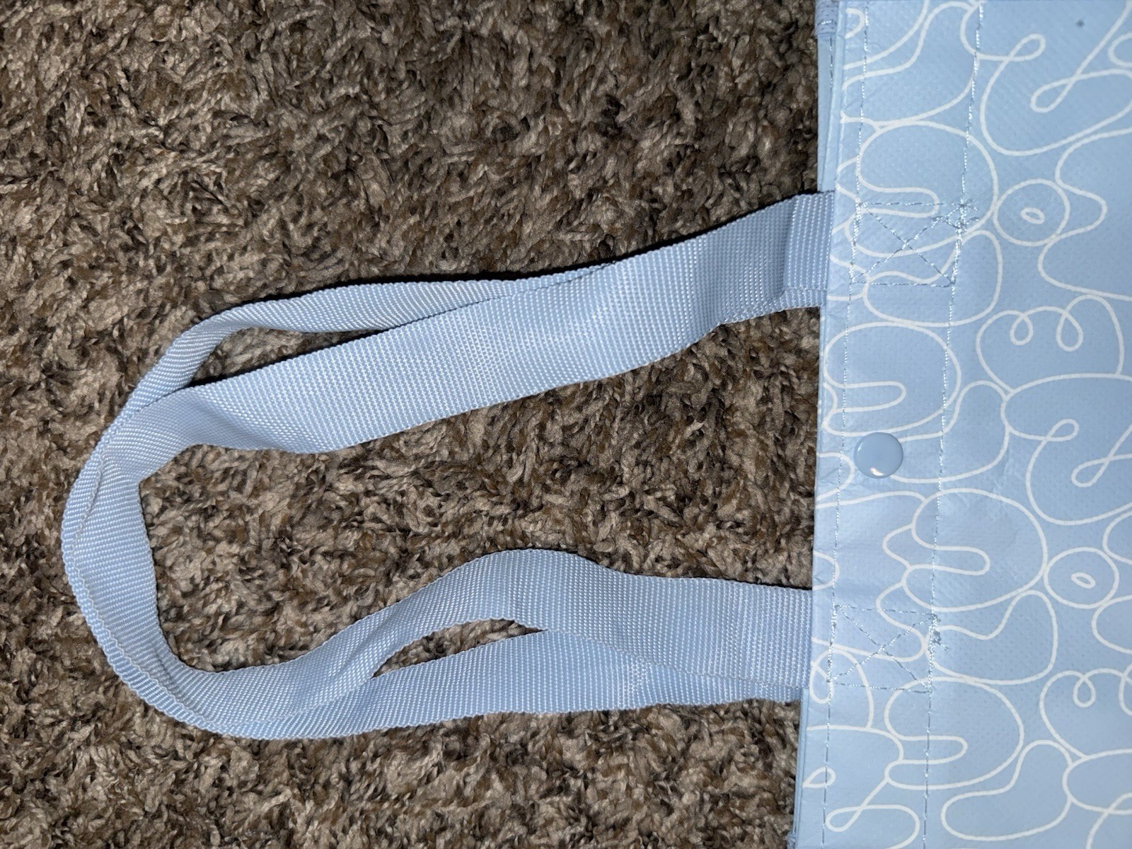 Lululemon Reusable Shopping Bag Bundle – Mint Green Large + Blue Mini Tote Rare