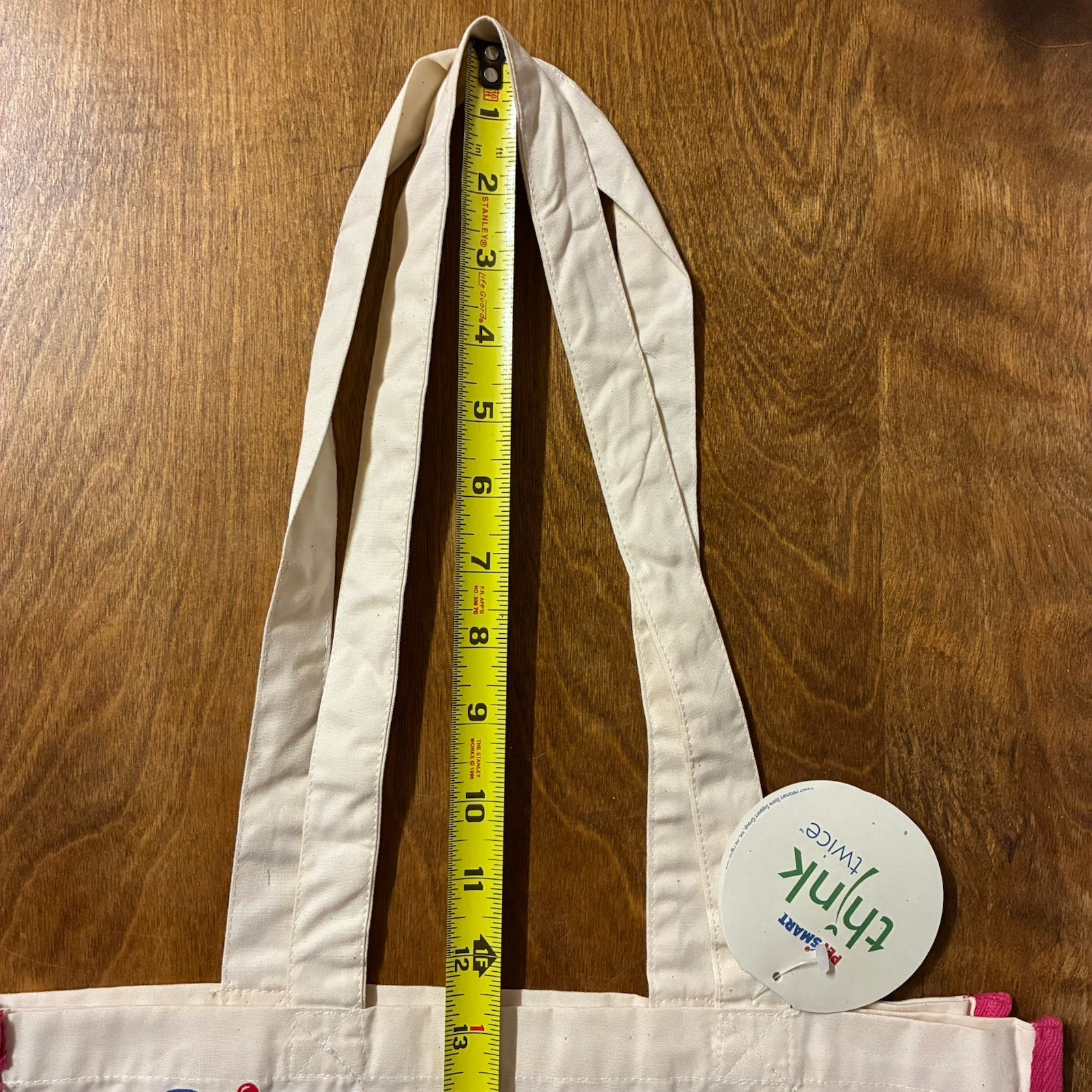 Petsmart Think Twice Bag Dog Cat Tote Grocery Reusable NEW