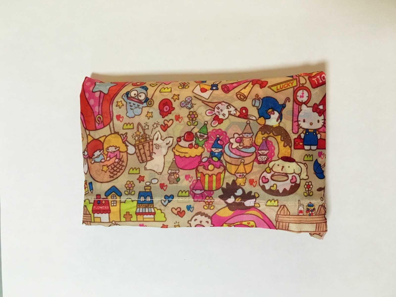 Cartoon Eco Foldable Shopping Nylon Bag Reusable Grocery Recycle Tote Bag FS
